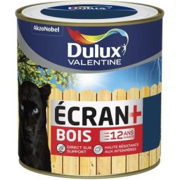 Peinture Ecran+ Bois Satin Marine (ral 5003) 0,5 l Dulux Valentine Marine (ral 5003)
