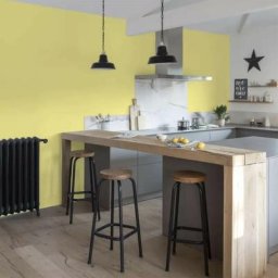 V33 - Peinture multi-supports monocouche Cuisine & Bain Resist'Extrême® Jaune Vichy satin 2L
