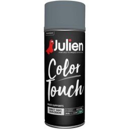 Peinture aérosol Color Touch multi-supports - Satin Anthracite - 400 ml Julien Anthracite