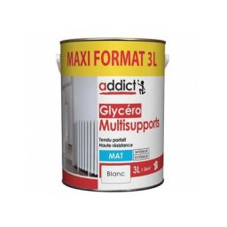 Peinture Supports tachés 3 litres blanc - ADDICT