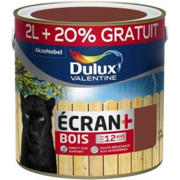 Peinture Ecran+ Bois Satin Ton Bois (ral 8015) 2 l + 20 % Gratuit Dulux Valentine Ton Bois (ral