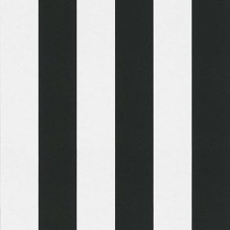 Papier peint rayures noir blanc A384935S 10.05 x 0.53 m - Noir et blanc