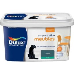 Peinture De Rénovation Simple & Deco Meubles Satin Canard 2 l Dulux Valentine Canard