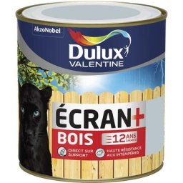 Peinture Ecran+ Bois Satin Gris Clair (ral 7035) 0,5 l Dulux Valentine Gris Clair (ral 7035)