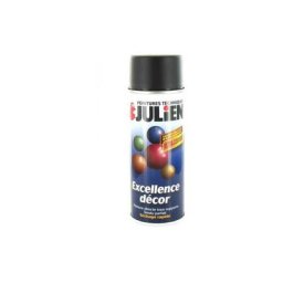 Peinture aérosol Color Touch multi-supports - Satin Noir - 400 ml Julien Noir