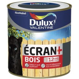 Peinture Ecran+ Bois Satin Anthracite (ral 7016) 0,5 l Dulux Valentine Anthracite (ral 7016)
