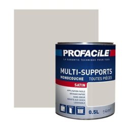 Peinture intérieure multi-supports Profacile Toile de Lin 0.5 litre - Toile de Lin