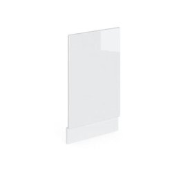 Façade de lave-vaisselle ""R-Line"" 45cm Blanc brillant Vicco