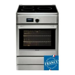 BCI6658T Cuisiniere table induction - 3 zones - Four électrique - Pyrolyse - 57 l - a - l 60 x h 85