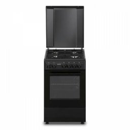 Cuisiniere gaz Oceanic OCEACG50GB - 4 feux - L49,8 xP61 xH 86 cm - Noir