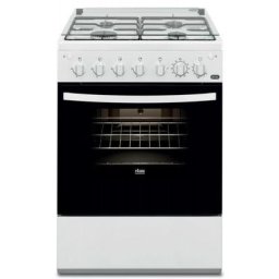 Faure - Cuisinière gaz fcg 612 h 1 wa - Blanc