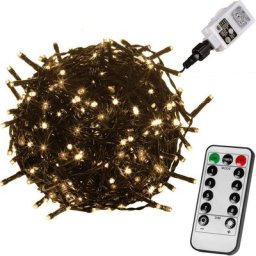 Guirlande avec 50/100/200/400 ou 600 LEDs - blanc-chaud/ blanc-froid/ multicolore / blanc