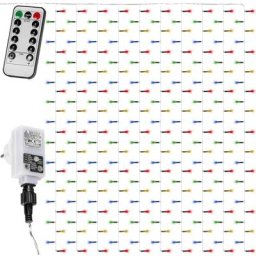 Rideau guirlande lumineuse, plusieurs dimensions 3x3m 300 led / 3x6m 600 led / 6x3m 600 LEDet