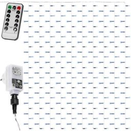 Rideau guirlande lumineuse, plusieurs dimensions 3x3m 300 led / 3x6m 600 led / 6x3m 600 LEDet