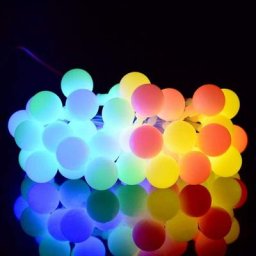 Guirlande lumineuse solaire extérieure étanche IP44, 8 modes d'éclairage, décoration intérieure et