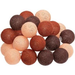 Guirlande led Land 20 boules - rose L435 cm Atmosphera créateur d'intérieur - Terracotta
