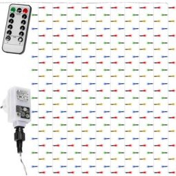 Rideau guirlande lumineuse, plusieurs dimensions 3x3m 300 led / 3x6m 600 led / 6x3m 600 LEDet