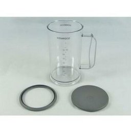 Kit bol transparent gradue 750ml + joint + couvercle (KW714803) Robot ménager Kenwood