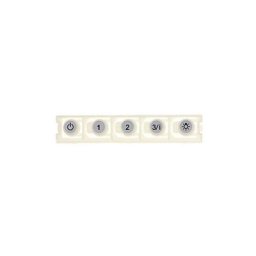 Touches clavier de commande pour hotte Roblin 133.0326.702