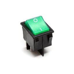 Interrupteur Bipolaire Vert 4 Cosses Pour Four - Swt704un