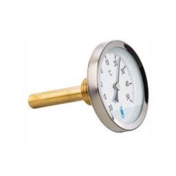 Thermomètre plongeur axial Ø63