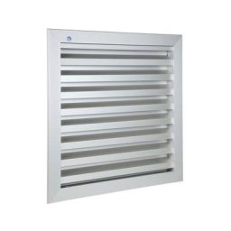 Grille de ventilation 200x200mm aluminium gris - RENSON - 41122