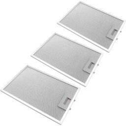 Vhbw - 3x filtres permanent à graisse compatible avec Siemens LC66650/04, LC66651/01, LC66651/02,