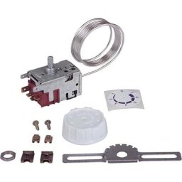 Kit Thermostat Danfoss N°1 pour réfrigérateur simple porte à dégivrage manuel - 077B7001