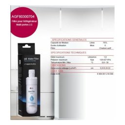 Filtre à eau (AGF80300704) Réfrigérateur, congélateur LG