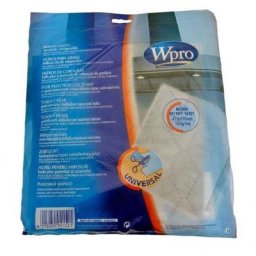 Wpro - filtre antigraisses decoupable - Filtre à renouveler dès qu'il change de couleur. Filtre