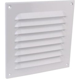 N31811 Grille de ventilation (l x l) 25 cm x 25 cm - blanc - Wallair