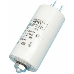 Condensateur 12.5MF (481281728955, 2807960100) Lave-linge creda, kariba, brandt, sangiorgio, samet,