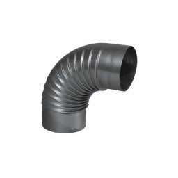 Coude équerre 90° aluminié - Diamètre 97 mm TEN