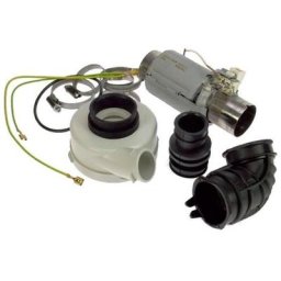 Ensemble résistance capot pompe de cyclage (480131000096, 481010518499) Lave-vaisselle kitchenaid,