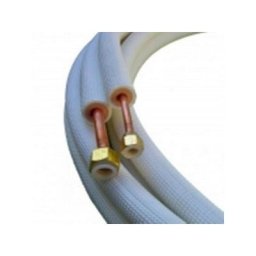 Liaison frigorifique 1/4 1/2 5 ml Bi tube isolé
