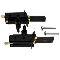 Jeu de 2 charbons moteur (52X5258, 00600883) Lave-linge westwood, asea skandia, sangirogio, fagor,