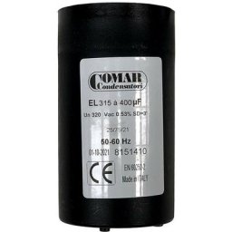 Condensateur De Démarrage 315uf à 400uf 250v à Cosses Faston Pour Moteur Monophasé
