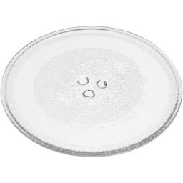 Vhbw - Plateau tournant compatible avec aro MW10720G micro-ondes -Plaque tournante verre, 25,5 cm,