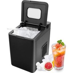 Machine a Glacons 15 KG/24 h, Preparation par 6-13 Min, Reservoir 1,5 l, Machine a Glace avec