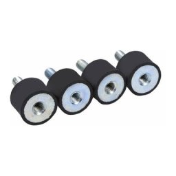 Supports d'isolateur de vibration, 4x bobines de Silentblock d'anti vibration d'amortisseur de
