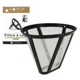 Filtre à café permanent nylon 10-12 tasses T4 14120 pour Cafetière - Expresso broyeur - nc