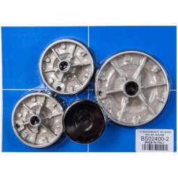 Kit 4 bruleurs (482000027572, C00082831) Plaque de cuisson scholtes, ariston hotpoint, indesit,