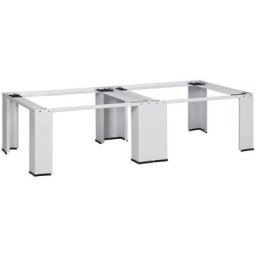Socle double pour lave-linge et sèche-linge Blanc Vidaxl n/a