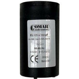 Condensateur De Démarrage 125uf à 160uf 250v à Cosses Faston Pour Moteur Monophasé