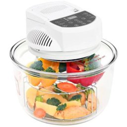 Four à convection halogène avec minuterie numérique 1400 w 17 l