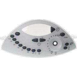 Panneau avant compatible avec Vorwerk Thermomix TM31 robot de cuisine - Couvercle frontal, noir /