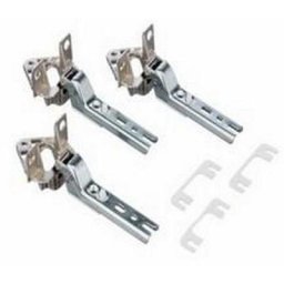 Kit charnières de porte (x3) (166409-35742) (00268699) Réfrigérateur, congélateur Bosch siemens,