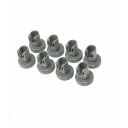8 Roulettes panier supérieur (50286967000) Lave-vaisselle zanussi, new world, arthur martin