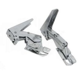 Jeu de 2 charnières (481231018672) Réfrigérateur, congélateur 143579 Whirlpool bauknecht, ignis,