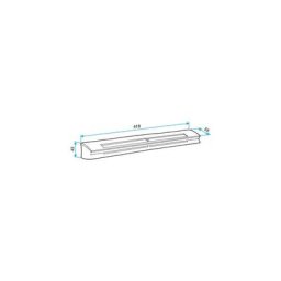 Kit entrée d'air hygroréglable acoustique ehl 6-45L Noir Aldes 11014068